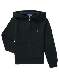 t-shirt με κουκούλα polo ralph lauren fz hood-tops-knit
