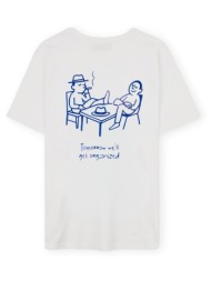 t-shirt με κοντά μανίκια imago t-shirt have a break - white |