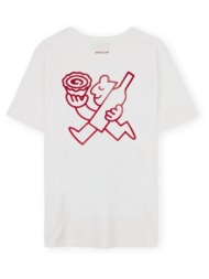 t-shirt με κοντά μανίκια imago t-shirt nata - white |