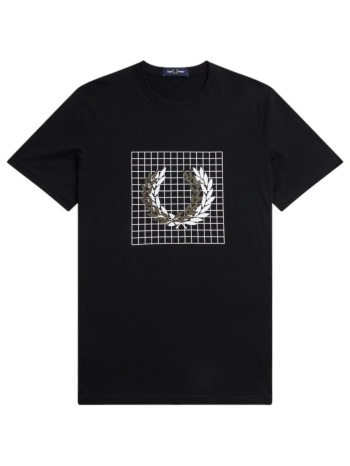 t-shirt με κοντά μανίκια fred perry m6549 102 | σε προσφορά