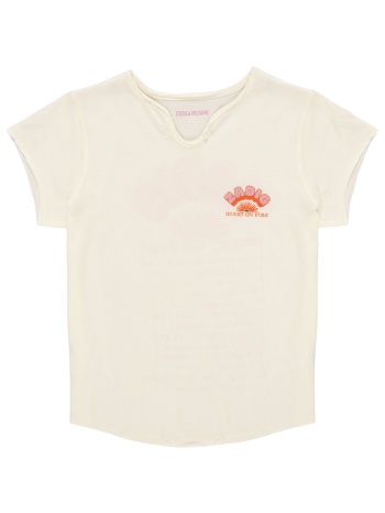 t-shirt με κοντά μανίκια zadig & voltaire x60530 σε προσφορά