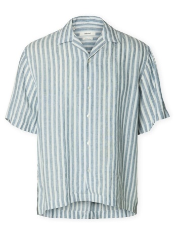 πουκάμισο με μακριά μανίκια selected rlxkylian linen shirt
