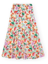 κοντές φούστες compania fantastica compañia fantástica skirt 12108 - flowers 13 |