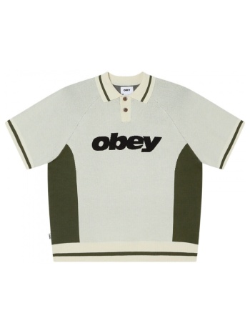 πόλο με κοντά μανίκια obey sport polo sweater |