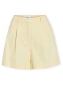 shorts & βερμούδες vila alara shorts - pastel yellow |