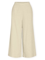 παντελόνια vila prisilla trousers - super light natural melange |