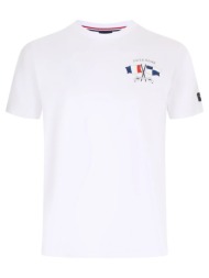 t-shirt με κοντά μανίκια paul & shark t-shirt paul shark 23411062 010 white |