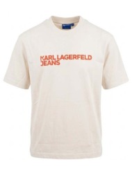 t-shirt με κοντά μανίκια karl lagerfeld klj reg ss essential tee |