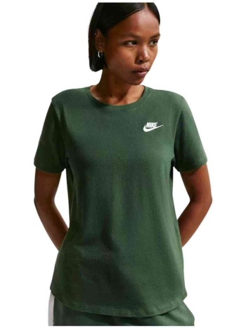 t-shirt με κοντά μανίκια nike sportswear club essentials |