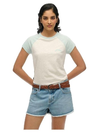 t-shirt με κοντά μανίκια superdry t-shirt essential logo