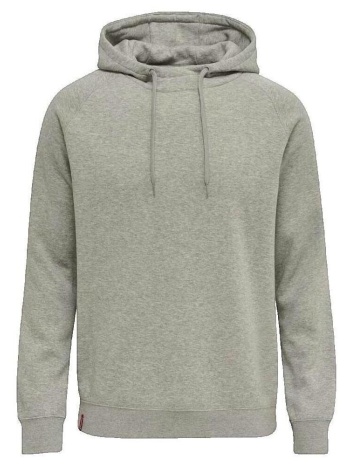 t-shirt με κουκούλα hummel sweat à capuche classic gris