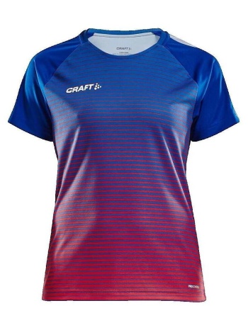 t-shirt με κοντά μανίκια craft t-shirt pro control stripe |