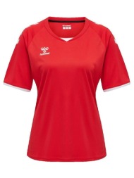 t-shirt με κοντά μανίκια hummel t-shirt hmlcore volley tee wo |