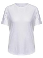 t-shirt με κοντά μανίκια hummel t-shirt vanja blanc |