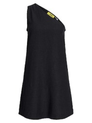 κοντά φορέματα jack & jones robe asymétrique noire |