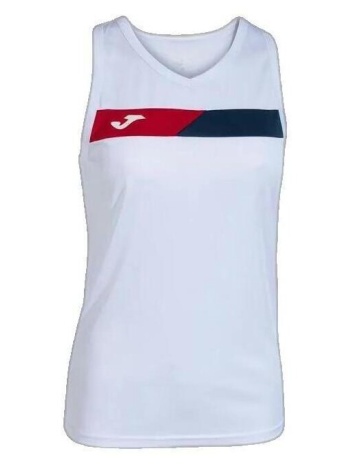 αμάνικα/t-shirts χωρίς μανίκια joma t-shirt court blanc |