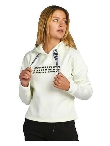 t-shirt με κουκούλα j´hayber sweatshirt crunch blanc pour