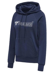 t-shirt με κουκούλα hummel sweat à capuche noni 2.0 bleu marine |