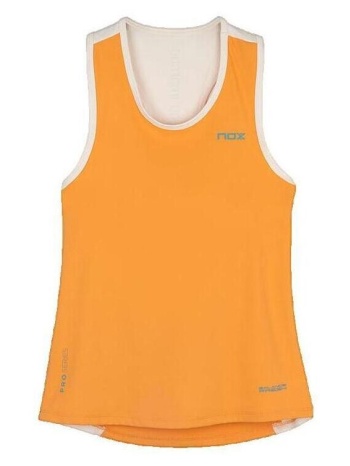 αμάνικα/t-shirts χωρίς μανίκια nox débardeur pro orange |