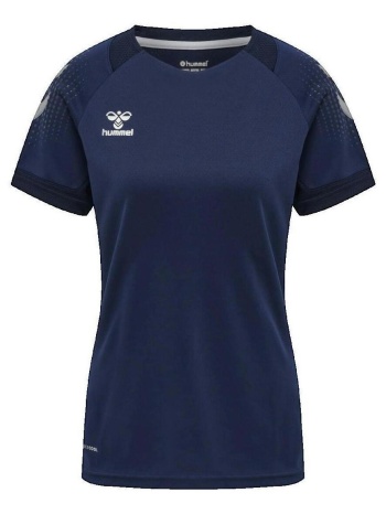 t-shirt με κοντά μανίκια hummel t-shirt lead poly femme |