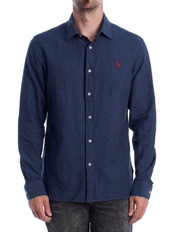 πουκάμισο με μακριά μανίκια u.s polo assn. us41104030-179 |