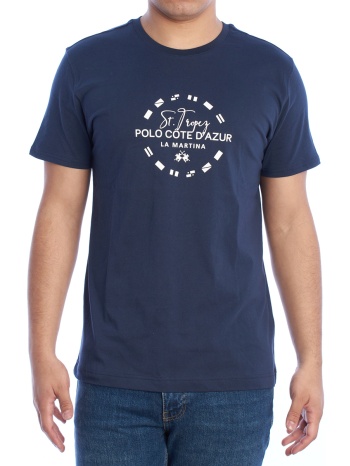t-shirt με κοντά μανίκια la martina ymr321-js206-07017 | σε προσφορά