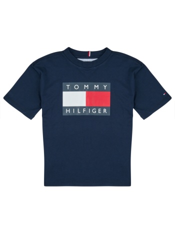 t-shirt με κοντά μανίκια tommy hilfiger heritage printed σε προσφορά