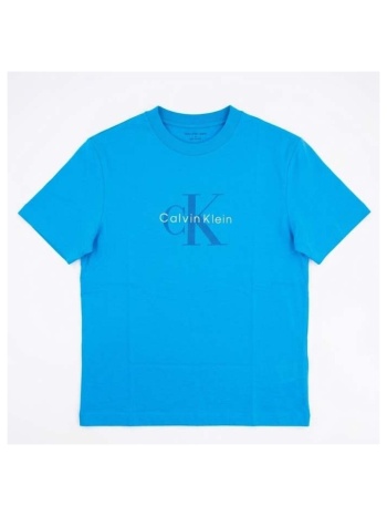 t-shirt με κοντά μανίκια calvin klein jeans hero monologo σε προσφορά
