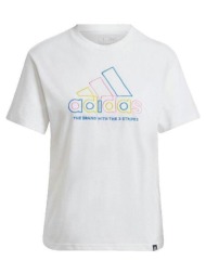 t-shirt με κοντά μανίκια adidas t-shirt xpress logo blanc |