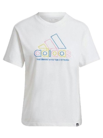 t-shirt με κοντά μανίκια adidas t-shirt xpress logo blanc |