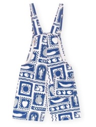 ολόσωμες φόρμα favorite people positano overalls - blue/white |