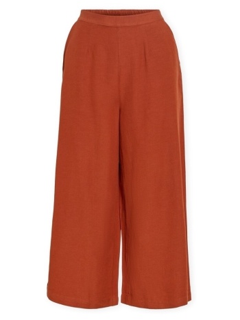 παντελόνια vila prisilla trousers - burnt brick |