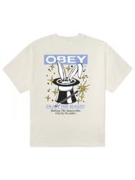 t-shirt με κοντά μανίκια obey enjoy the magic |