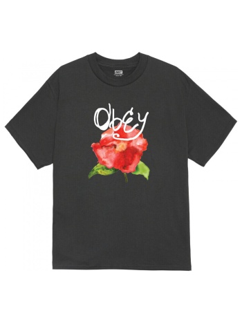 t-shirt με κοντά μανίκια obey watercolor poppy |