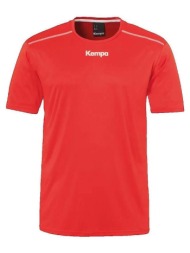 t-shirt με κοντά μανίκια kempa t-shirt poly rouge |