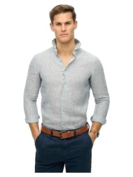 πουκάμισο με μακριά μανίκια superdry chemise manches longues vacation linen |