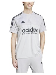 t-shirt με κοντά μανίκια adidas t-shirt tiro gris |