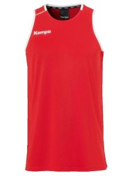 αμάνικα/t-shirts χωρίς μανίκια kempa débardeur player rouge et blanc |