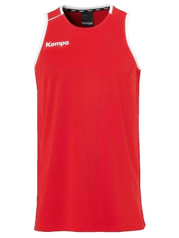 αμάνικα/t-shirts χωρίς μανίκια kempa débardeur player rouge