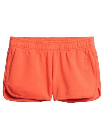 shorts & βερμούδες superdry short tech racer slim orange |
