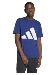 t-shirt με κοντά μανίκια adidas t-shirt essentials big logo marine |