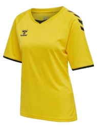 t-shirt με κοντά μανίκια hummel t-shirt core volley jaune |