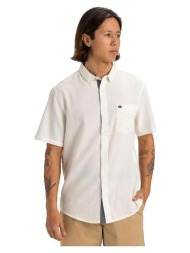 πουκάμισο με κοντά μανίκια quiksilver chemise manches courtes time box blanche |