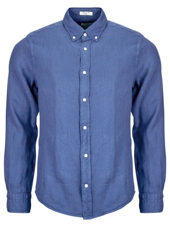 πουκάμισο με μακριά μανίκια gant reg gmnt dyed linen shirt
