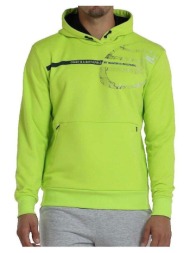 t-shirt με κουκούλα bullpadel sweatshirt baiona vert |