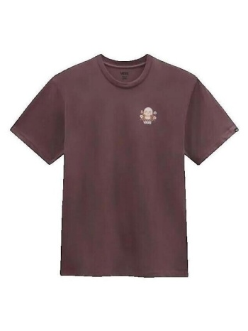 t-shirt με κοντά μανίκια vans t-shirt wayrace tee marron |