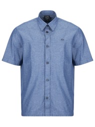 πουκάμισο με κοντά μανίκια armani exchange xm002283