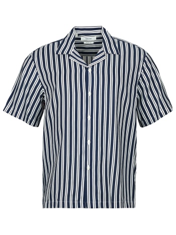 πουκάμισο με κοντά μανίκια selected slhrlxair mix ss shirt σε προσφορά