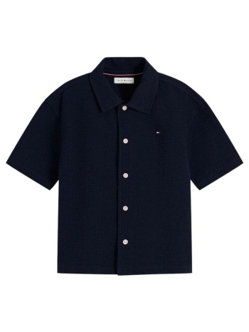 πουκάμισο με κοντά μανίκια tommy hilfiger kb0kb10408 c1g |