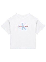 t-shirt με κοντά μανίκια calvin klein jeans lvcksja20gyaf |